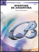 Overture de Argentina band score cover Thumbnail